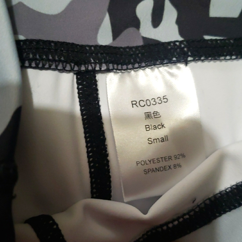 Ybenlow High Waist Camo Leggings - Picture 6 of 8